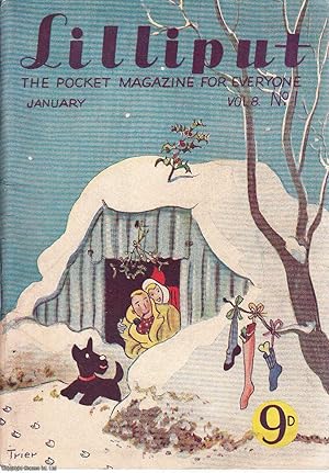 Lilliput Magazine. January 1941. Vol.8 no.1 Issue no.43. V.S. Pritchett story, George Cartwright ...