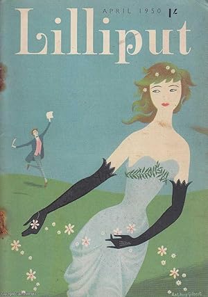 Lilliput Magazine. April 1950. Vol.26 no.4 Issue no.154. Ronald Searle drawing, James Helvick art...