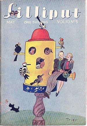 Lilliput Magazine. May 1942. Vol.10 no.5 Issue no.59. Peter Quennell article, George Edinger stor...