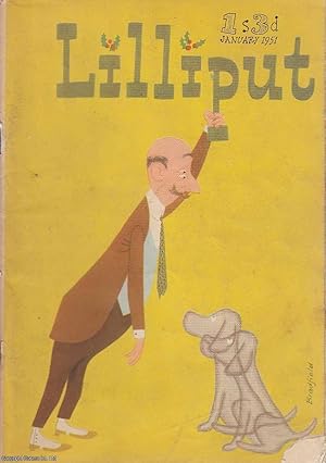 Lilliput Magazine. January 1951. Vol.28 no.1 Issue no.163. Ronald Searle St Trinian drawings, Bil...