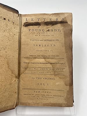 Letters to a Young Lady, on a Variety of Useful and Interesting Subjects