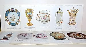 Cahiers de porcelaines d'Art Schira 1 à 10 - 1: Les plus beaux bouquets, oiseaux & cartouches de ...