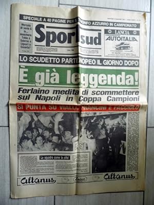 SPORTSUD LO SCUDETTO PARTENOPEO IL GIORNO DOPO Martedì 12 Maggio 1987