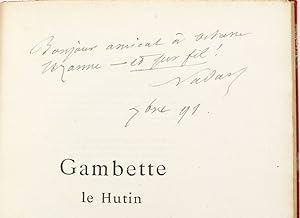 Les Dicts & Faicts du Chier Cyre Gambette le Hutin en sa court, exposés par Sieur Nadar, abstract...