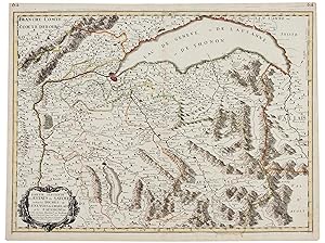 Carte de la Suisse: "partie sepentr. des estats de Savoie ou font les duchés de Genevois, de Chab...