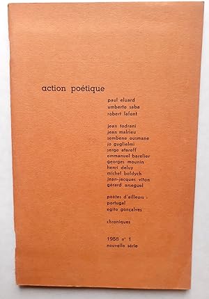 Action poétique n°1 (printemps) 1958.