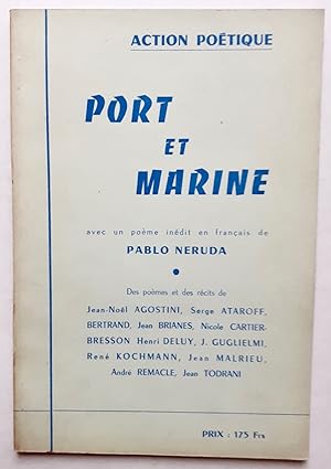 Action poétique n°4, juin 1955 : Port et marine.