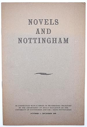Novels And Nottingham