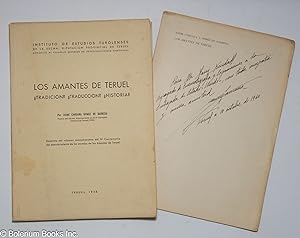 Two related items together: Los Amantes de Teruel - Tradicion  Traduccion  Historia  Separata del...