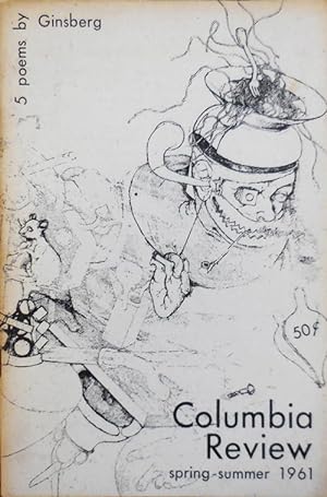 5 Poems By Ginsberg Columbia Review Spring-Summer 1961 (Signed, Dated and with an Original Drawin...