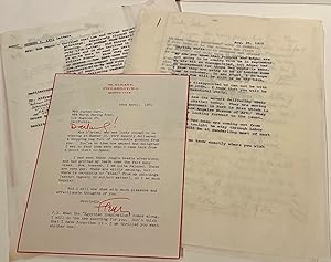 Fleur Cowles to Jane Dart (9 letters SIGNED)