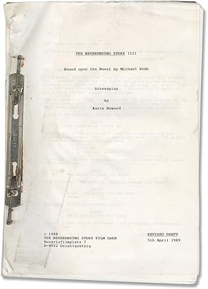 The NeverEnding Story II [The Next Chapter] (Original screenplay for the 1990 film)