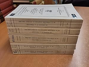 Les Origines et la Formation de la Littérature courtoise en Occiden (500-1200) - 5 Volumes