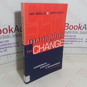 Managing for Change: Leadership, Strategy and Management in Asian NGOs