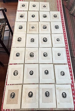 28 American Presidents. Engraved Portraits (Washington thru FDR)