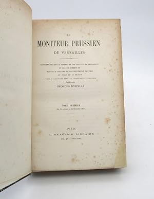 Le Moniteur prussien de Versailles. Reproduction des 13 numéros du Nouvelliste de Versailles et d...