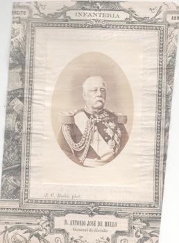 Infanteria: Portrait of D. Antonio Jose de Mello, General de divisao.