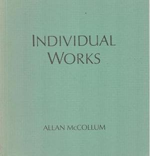 Allan McCollum: Individual Works 1988. (Exhibition at John Weber Gallery, New York, 1988).