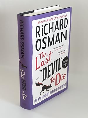 SIGNED 1st Printing - The Last Devil To Die: The Thursday Murder Club 4