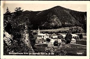 Ansichtskarte / Postkarte Rohr im Gebirge im Burgenland, Teilansicht