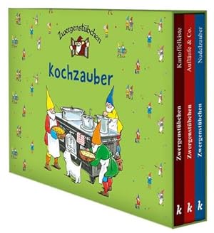 Zwergenstübchen-Schuber - Kochzauber : 3 Kochbücher in einer Sammelbox: Kartoffelkiste, Nudelzaub...