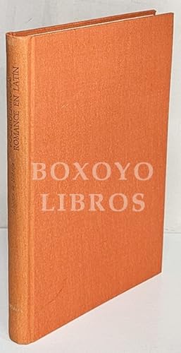 Vocabulario de romance en latín. Transcripción crítica de la edición revisada por el autor (Sevil...