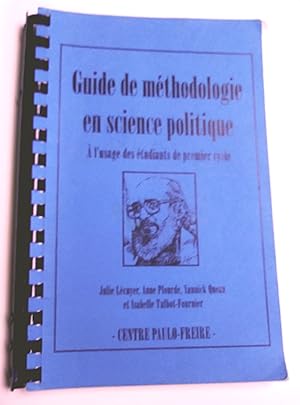 Guide de méthodologie en science politique, nouvelle édition