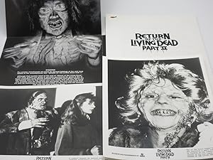Original 1988 Press Kit for the film Return of the Living Dead Part II, directed by Ken Wiederhorn