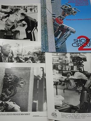 Original 1988 Press Kit for the film Short Circuit 2, starring Fishers Stevens, Michael McKean an...