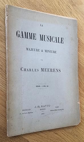 La gamme musicale majeure & mineure
