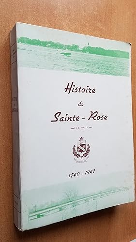 Histoire de Sainte-Rose, 1740-1947