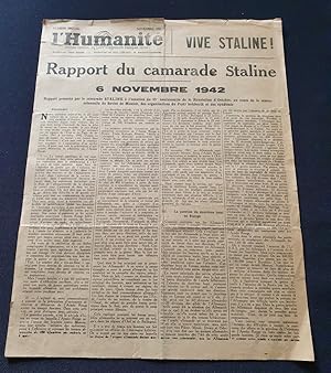 L'Humanité - Novembre 1942