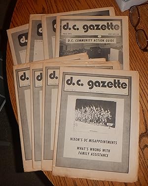 D C Gazette (18 isues from 1972)