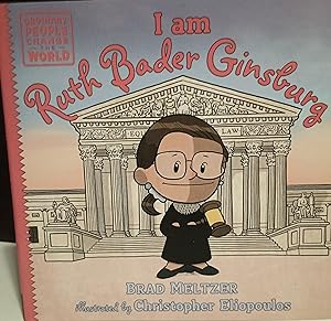 I am Ruth Bader Ginsburg ** SIGNED BY BOTH ** // FIRST EDITION //