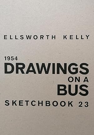 1954 Drawings on a Bus. Sketchbook 23