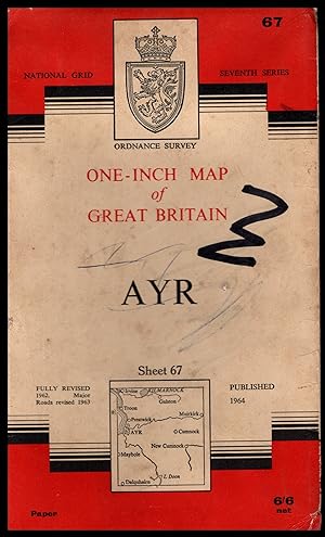 Ordnance Survey Map:AYR One Inch MapofGreat Btirain 1964