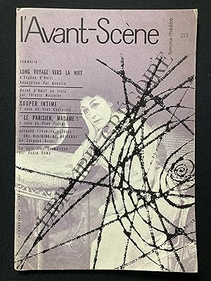 L'AVANT SCENE THEATRE-N°213-1er FEVRIER 1960