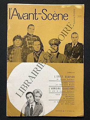 L'AVANT SCENE THEATRE-N°205-1er OCTOBRE 1959