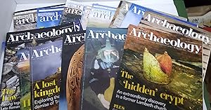 Current Archaeology Magazine - 21 issues from between 309 December 2015 and 393 December 2022 ( m...