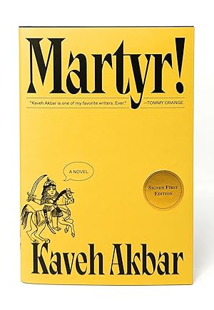 Martyr! SIGNED FIRST EDITION