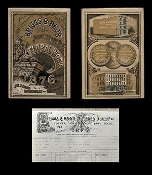 [Rochester Seedsmen] 1876 Briggs & Brother's Illustrated Floral Work & Catalogue