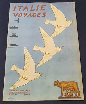 Italie Voyages - Revue touristique mensuelle de l'Enit - N. 6 - Avril 1935