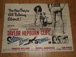UK Quad Movie Poster: Sam Spiegel Presents Suddenly Last Summer