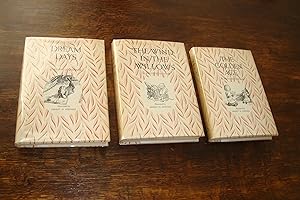 The Wind in the Willows in matching E.H. Shepard 3 vol. New Uniform set : includes Dream Days & T...