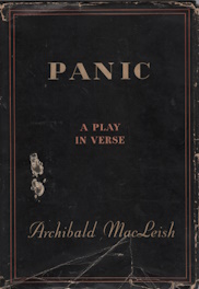 PANIC; A Play in Verse