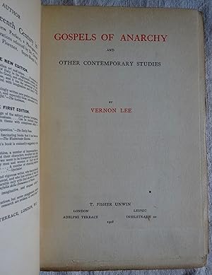 Gospels Of Anarchy and Other Contemporary Studies