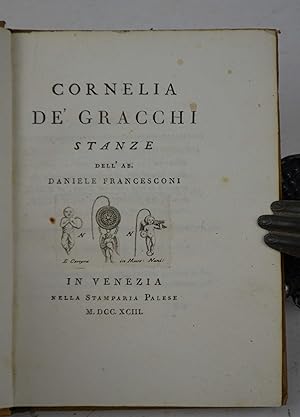 Cornelia de' Gracchi. Stanze&