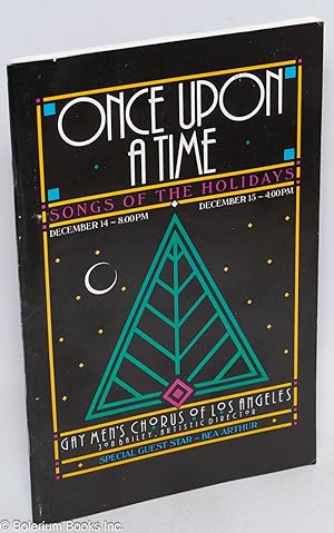 Once Upon a Time: songs for the holidays [program booklet]