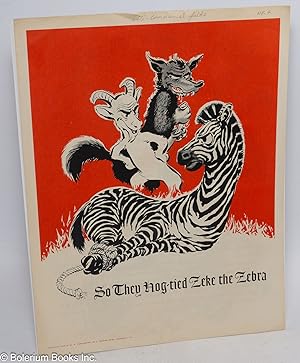 So They Hog-Tied Zeke the Zebra