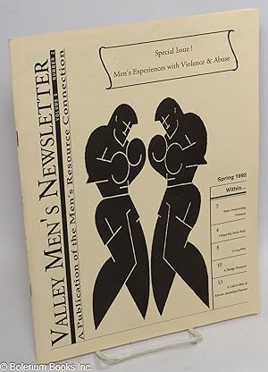 Valley men's newsletter; a publication of the men's resource connection, vol. 5, no. 2 (spring 1992)